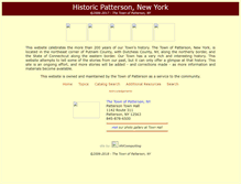 Tablet Screenshot of historicpatterson.org